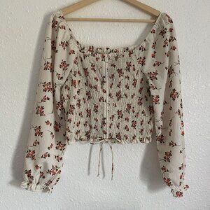 Cottagey Floral Blouse